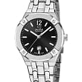 Jaguar Jaguar Diplomatic Quartz Lady J1016/3  J1016/3 кварцевые женские часы  черный циферблат, браслет нержавеющая сталь — вид спереди