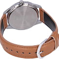 Casio Casio Collection MTP-V005L-2B4UDF (MTP-V005L-2B4), collection япония мужские часы на браслете кожаный боковой вид
