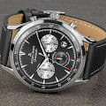 Jacques Lemans Jacques Lemans Retro Classic 1-2068A,  австрия мужские часы на браслете кожаный боковой вид