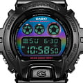 Casio Casio G-Shock DW-6900RGB-1DR (DW-6900RGB-1) электронные мужские часы часы крупный план цветной циферблата