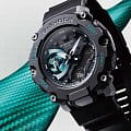 Casio GA-2200SBY-8A мужские часы застежка крупным планом