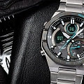 Casio Casio Edifice ECB-950DB-1ADF (ECB-950DB-1A) ECB, наручные мужские часы фото под углом