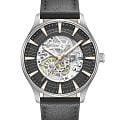 Kenneth Cole Kenneth Cole Automatic KCWGX0057902  KCWGX0057902 механические мужские часы черный циферблат, браслет кожаный — вид спереди