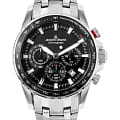 Jacques Lemans Jacques Lemans  Sport 1-2099D  1-2099D кварцевые мужские часы черный циферблат, браслет нержавеющая сталь — вид спереди
