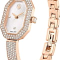 Swarovski Swarovski Dextera Bangle 5672992,  швейцария женские часы на браслете нержавеющая сталь с pvd-покрытием боковой вид