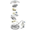 Оригинальные часы Mido Mido Baroncelli Signature M037.207.11.041.01 механические калибр механизма eta 2671 общий вид