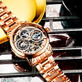 Stuhrling Stuhrling Luciano 371B.04  - задняя крышка сталь металл корпуса, сша часы