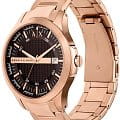 Armani Exchange Armani Exchange Hampton AX2449,  италия мужские часы на браслете сталь с ip покрытием боковой вид