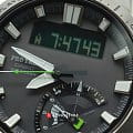 Casio Casio Pro Trek PRW-70Y-1, pro trek япония мужские часы на браслете полимер боковой вид