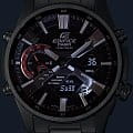 Casio Casio Edifice ECB-S100D-1A кварцевые мужские часы часы крупный план черный циферблата