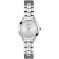 Guess GUESS W0989L1  W0989L1 кварцевые женские часы серебристый циферблат, браслет нержавеющая сталь — вид спереди