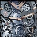 TAG Heuer TAG Heuer Monaco V4 Carbon WAW2041-FC6288, monaco швейцария мужские часы на браслете кожаный боковой вид