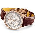 Breitling Breitling Navitimer B01 Chronograph 41 RB0139631G1P1 navitimer швейцарские мужские часы на браслете кожаный боковой вид