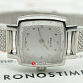 Tissot Tissot Lovely Square T058.109.11.036.00 кварцевые женские часы часы крупный план серебристый циферблата
