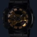 Casio Casio G-Shock GM-110BD-1A9, g-shock япония мужские часы на браслете нержавеющая сталь с pvd-покрытием боковой вид