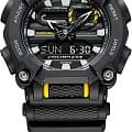 Casio GA-900-1A мужские часы застежка крупным планом