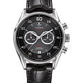 TAG Heuer TAG Heuer Carrera CAR2B10.FC6235  CAR2B10.FC6235 механические мужские часы черный циферблат, браслет кожаный — вид спереди