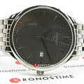 Tissot Tissot Tradition T063.610.11.067.00 кварцевые мужские часы часы крупный план серый циферблата