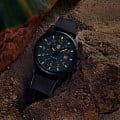 Luminox Luminox Atacama Field XL.1977 кварцевые мужские часы часы, крупный план зеленый циферблат
