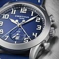 Certina Certina DS Pilot C024.617.16.042.00 мужские часы синий циферблат на запястье