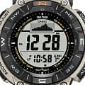 Casio PRG-340T-7E мужские часы застежка крупным планом