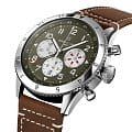 Breitling Breitling Super Avi B04 Chronograph GMT 46 Curtiss Warhawk AB04452A1L1X1 , наручные мужские часы фото под углом