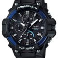 Casio Casio Illuminator MCW-110H-2A  MCW-110H-2A кварцевые мужские часы черный циферблат, браслет  — вид спереди