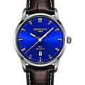 Certina Certina DS-2 C024.410.16.041.20 DS 2 C0244101604120 кварцевые мужские часы синий циферблат, браслет кожаный — вид спереди