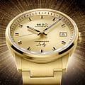 Mido Mido Commander Lady M021.207.33.021.00 женские часы золотой циферблат на запястье