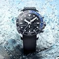 Tissot Tissot Seastar 1000 Chronograph T120.417.17.051.02 кварцевые мужские часы часы, крупный план черный циферблат