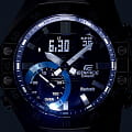 Casio Casio Edifice ECB-10P-1ADF (ECB-10P-1A), edifice япония мужские часы на браслете полимер боковой вид