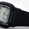 Casio Casio Collection W-201-1AVEG , наручные мужские часы фото под углом