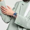 Swatch Swatch New Gent SUOZ363 кварцевые мужские часы часы, крупный план цветной циферблат