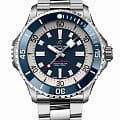 Breitling Breitling Superocean Automatic 46 A17378E71C1A1  A17378E71C1A1 механические мужские часы синий циферблат, браслет нержавеющая сталь — вид спереди