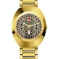 Rado Rado DiaStar The Original Automatic R12161653 Automatic R12161653 механические женские часы золотой циферблат, браслет сталь c pvd покрытием — вид спереди