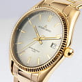 Jacques Lemans Jacques Lemans 50-4N  австрийские женские часы на браслете сталь c pvd покрытием боковой вид