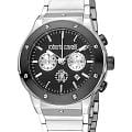 Roberto Cavalli Roberto Cavalli Ottimale RC5G045M0075  RC5G045M0075 кварцевые мужские часы черный циферблат, браслет нержавеющая сталь — вид спереди