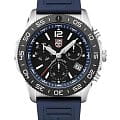 Luminox Luminox Pacific Diver XS.3143.SET  XS.3143.SET кварцевые мужские часы черный циферблат, браслет каучук — вид спереди