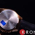 Casio Casio Edifice EFR-552GL-7A кварцевые мужские часы часы крупный план бежевый циферблата