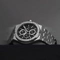 Оригинальные часы Maurice Lacroix Maurice Lacroix Aikon Quartz Chronograph AI1118-SS002-330-1 кварцевые калибр механизма  общий вид
