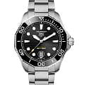 TAG Heuer TAG Heuer Aquaracer Professional 300 WBP201A.BA0632  WBP201A.BA0632 механические мужские часы черный циферблат, браслет нержавеющая сталь — вид спереди