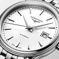 Longines Longines Flagship L4.374.4.18.6 женские часы белый циферблат на запястье