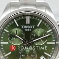 Tissot Tissot PR 100 Chronograph T150.417.11.091.00 t-classic швейцарские мужские часы на браслете нержавеющая сталь боковой вид