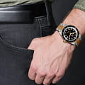 Rado Rado Captain Cook Automatic R32137153 механические мужские часы часы крупный план черный циферблата
