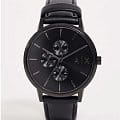 Armani Exchange Armani Exchange Cayde  AX2719,  италия мужские часы на браслете кожаный боковой вид