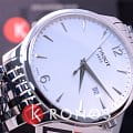 Tissot Tissot Tradition T063.610.11.037.00, t-classic швейцария мужские часы на браслете нержавеющая сталь боковой вид