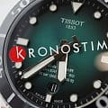 Tissot T1204071109101 наручные мужские часы застежка крупным планом