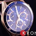 Casio Casio Edifice EFR-552GL-2A мужские часы синий циферблат на запястье