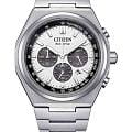 Citizen Citizen Eco-Drive CA4610-85A  CA4610-85A кварцевые мужские часы серебристый циферблат, браслет титановый — вид спереди