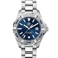 TAG Heuer TAG Heuer Aquaracer WBD2314.BA0740  WBD2314.BA0740 кварцевые мужские часы синий циферблат, браслет нержавеющая сталь — вид спереди
